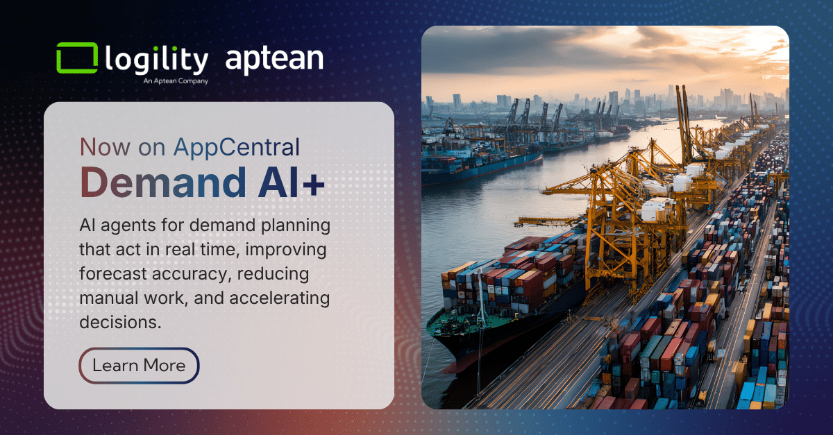 Logility | DemandAI+ on Aptean AppCentral